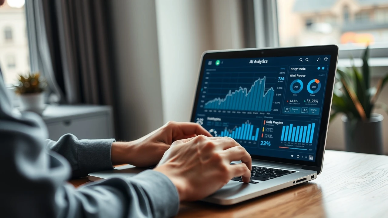 analyse de la performance d'un site web avec des outils IA