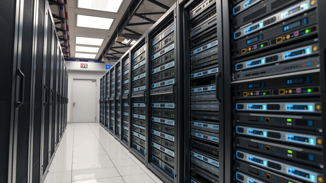 serveurs d'hébergement hybride avec stockage en nuage