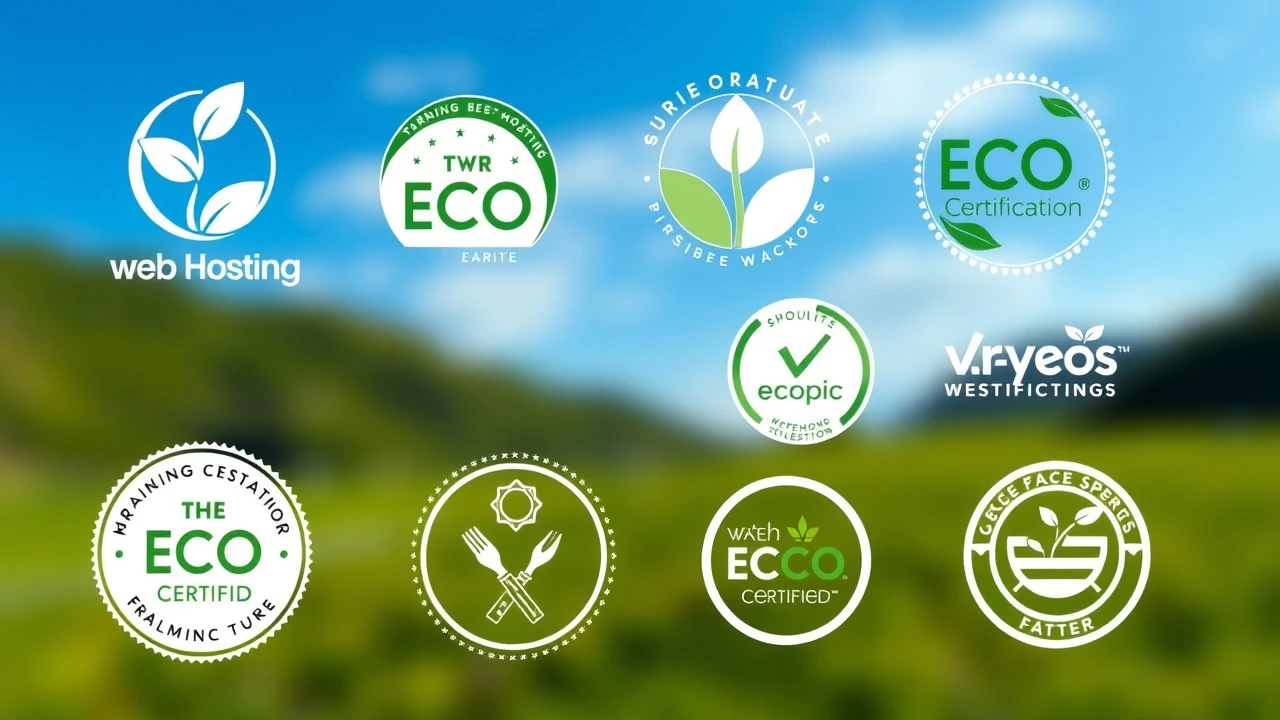 logos d initiatives d'hebergement web ecologiques