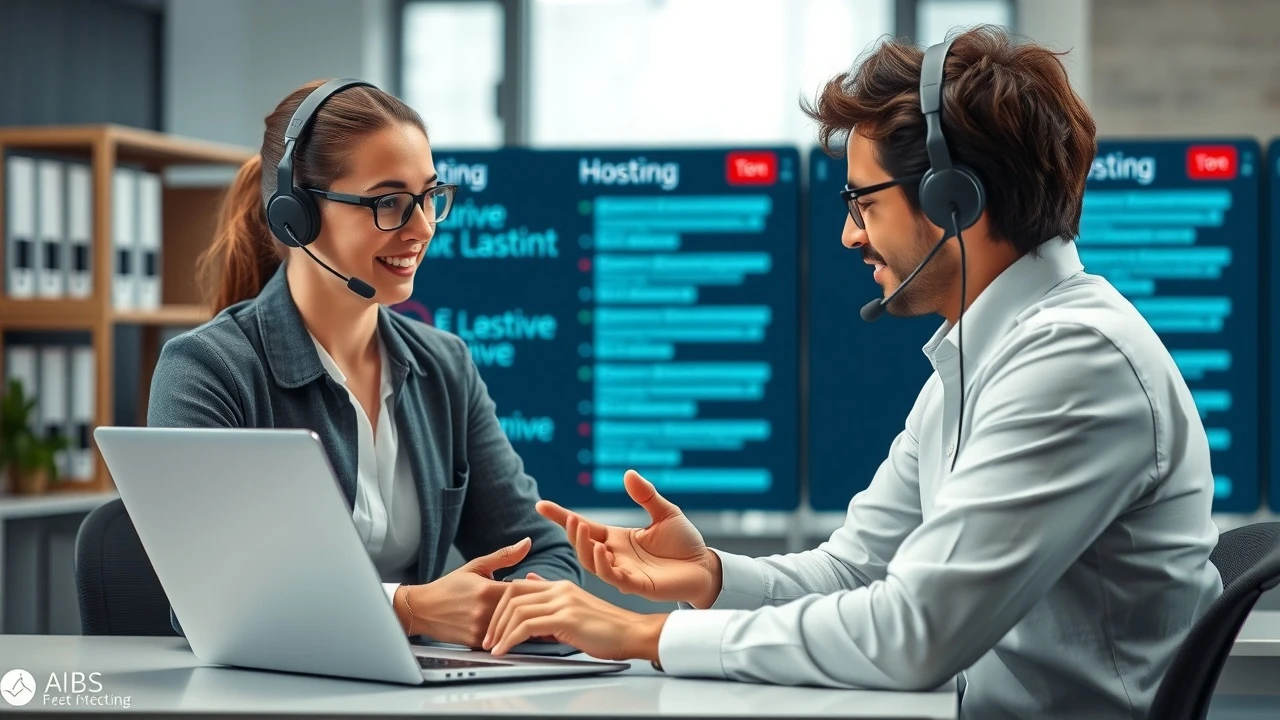représentant service client hébergement e-commerce