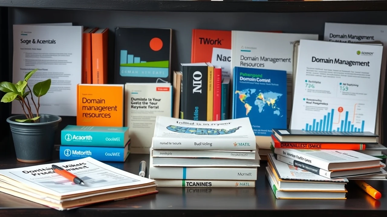collection de ressources sur la gestion de nom de domaine