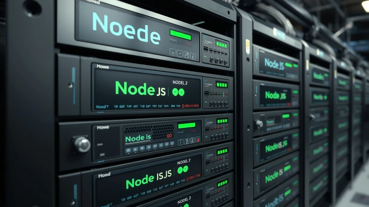 serveur flexible avec applications Node JS en fonctionnement