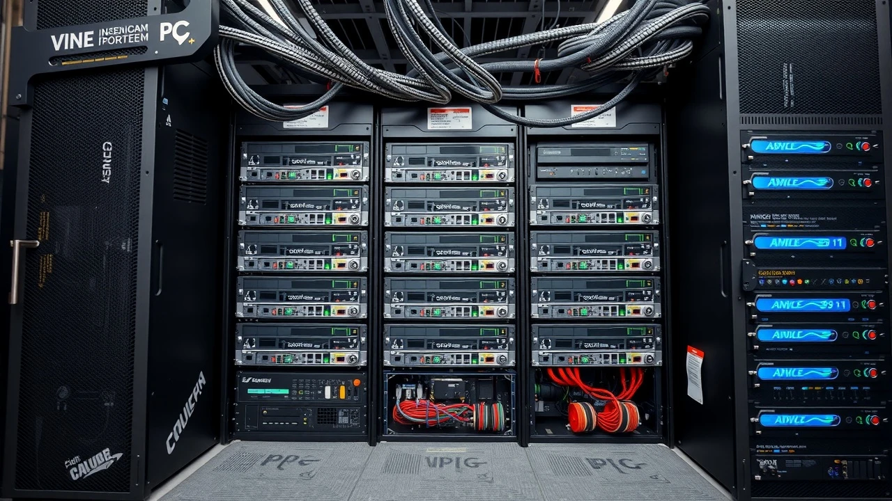 serveur VPS performant avec composants matériels avancés