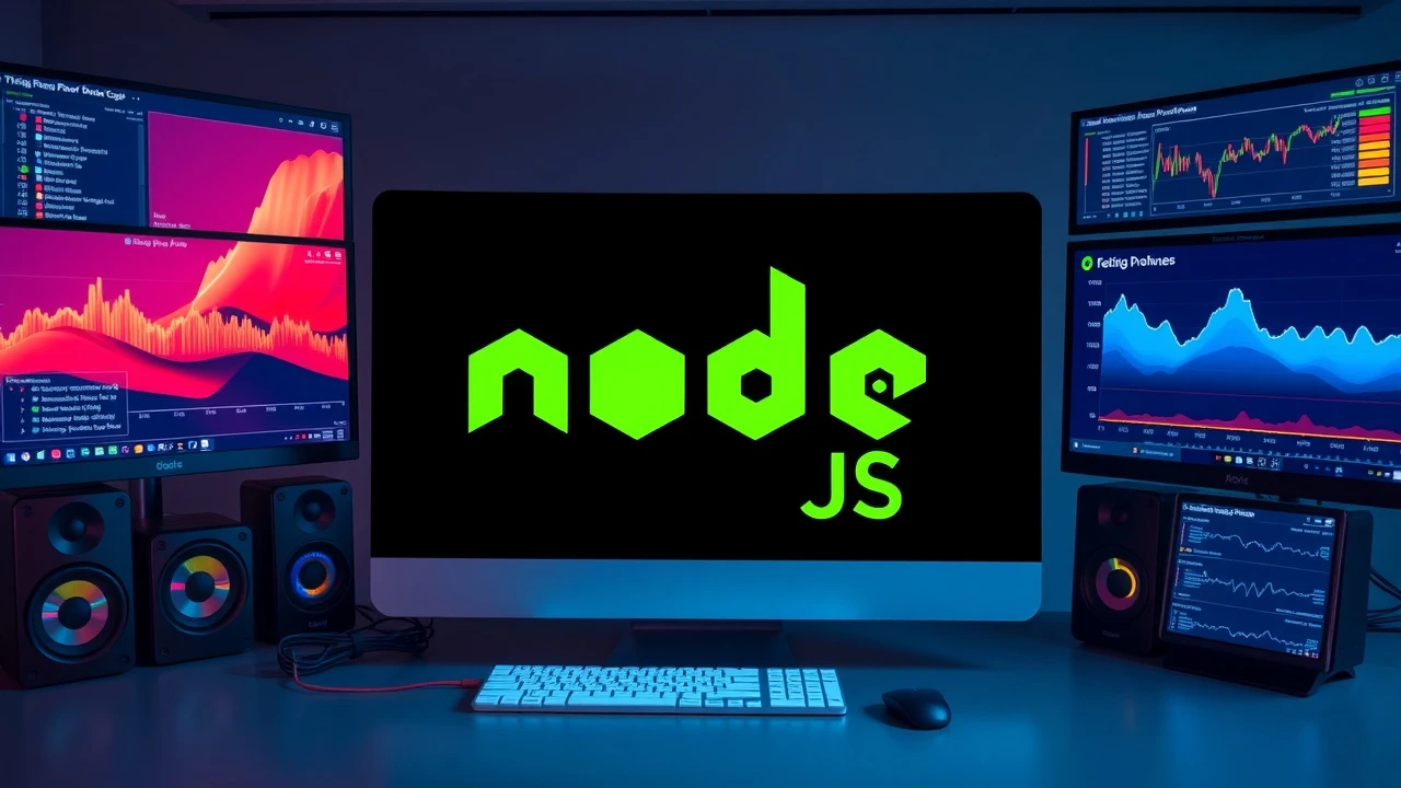 photo dinstallation informatique pour Node JS
