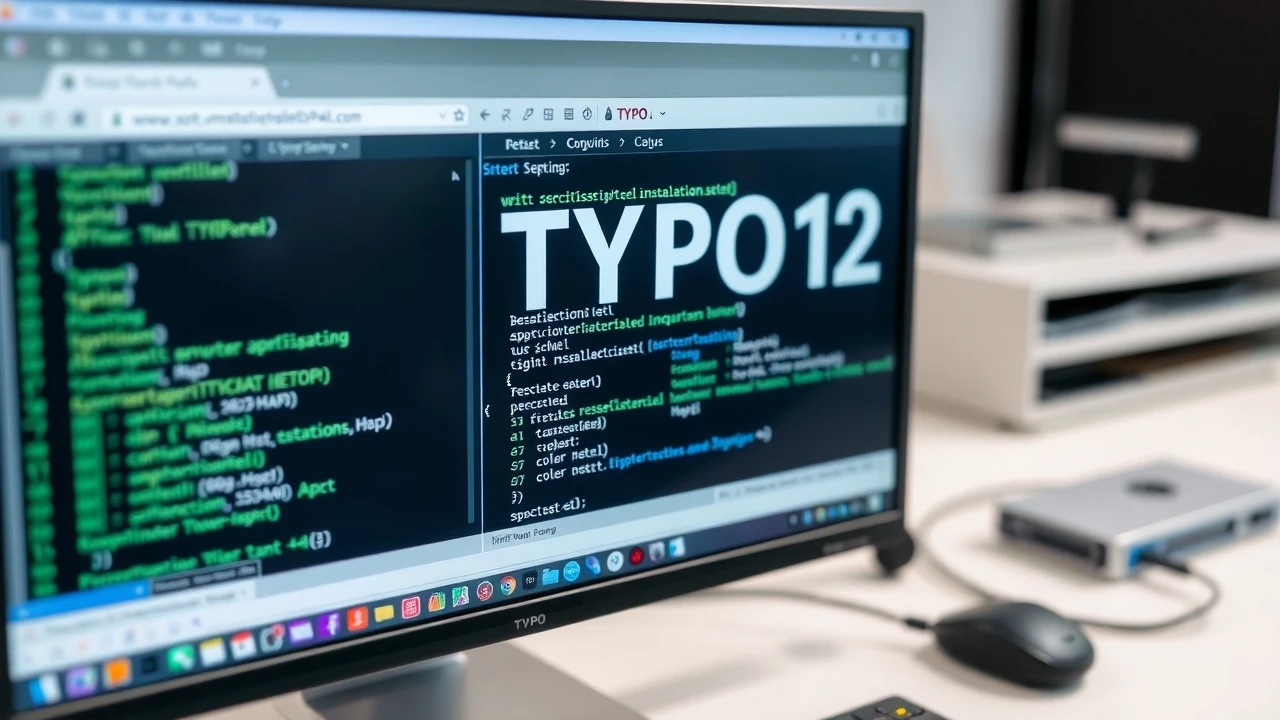 installation de fichiers TYPO3 sur un serveur web