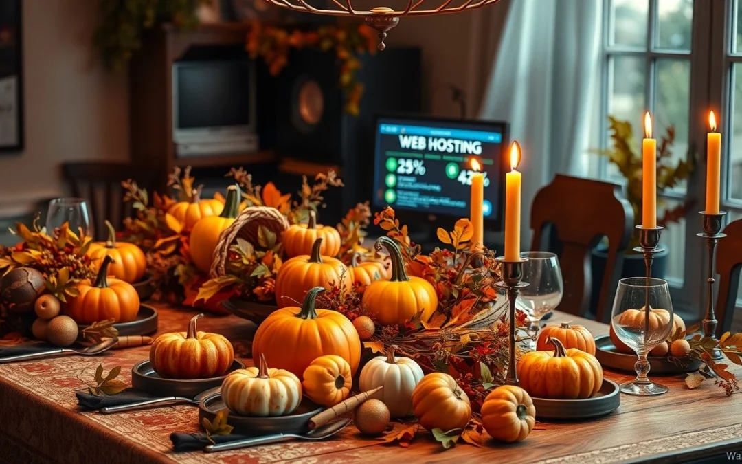 Offres saisonnières de Thanksgiving : économisez sur votre hébergement web avec des remises alléchantes