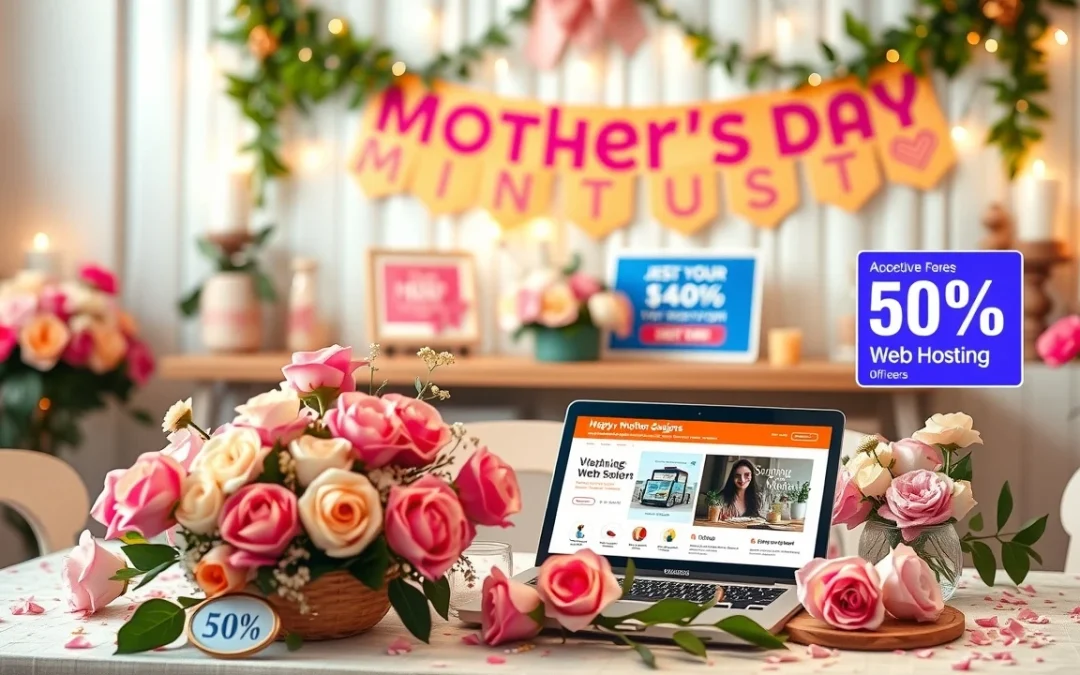 Offres saisonnières de la fête des mères : réduisez vos coûts d&rsquo;hébergement web avec des promotions avantageuses