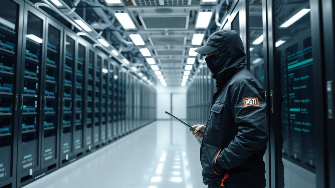 outils et technologies de cybersécurité avancés dans un centre de données