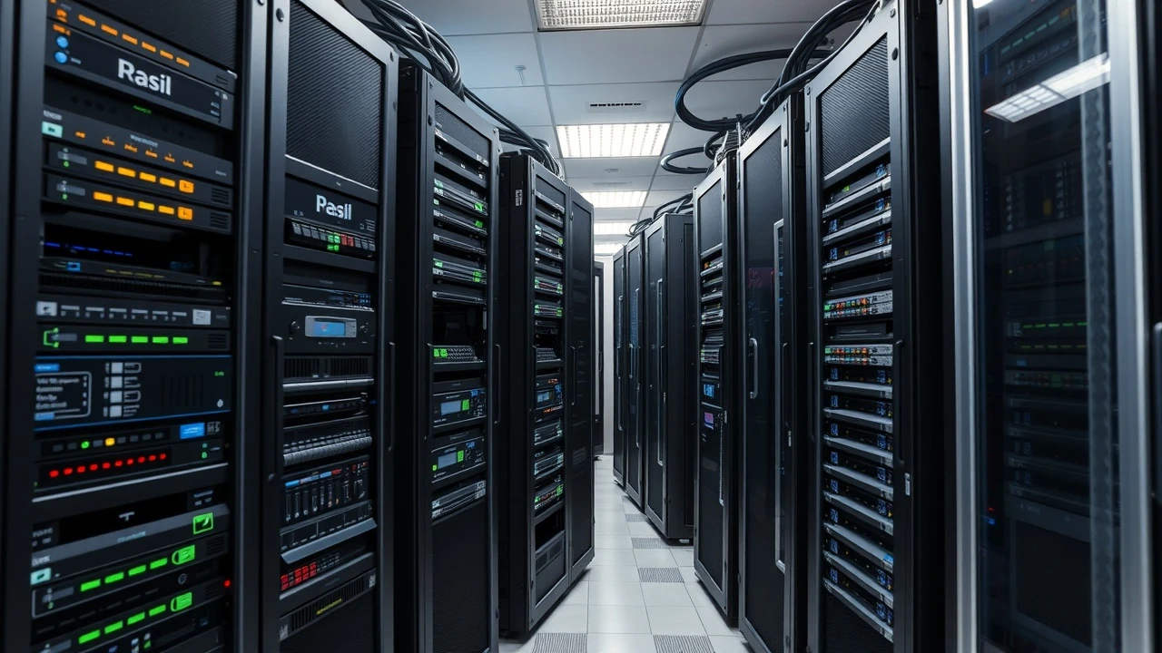 serveurs cloud de differents fournisseurs dans un centre de donnees
