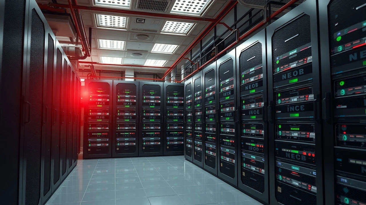 serveurs dhebergement node js dans un centre de donnees