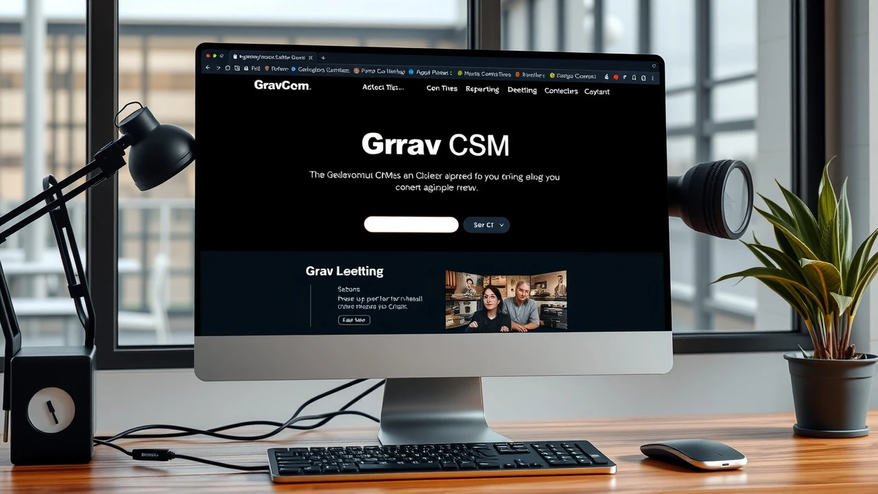 installation de Grav sur un ordinateur moderne
