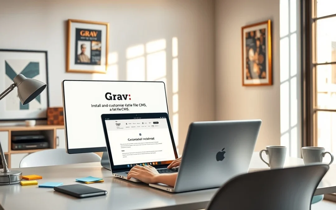 Comment installer et personnaliser Grav pour créer un site web moderne et performant