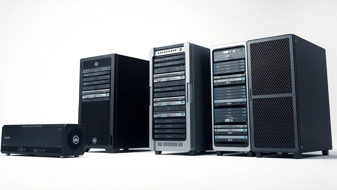 serveurs dhebergement web de types differents