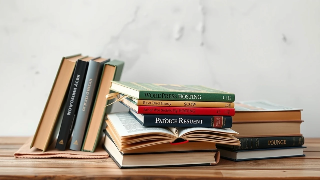 livres et ressources digitales sur l'hébergement WordPress
